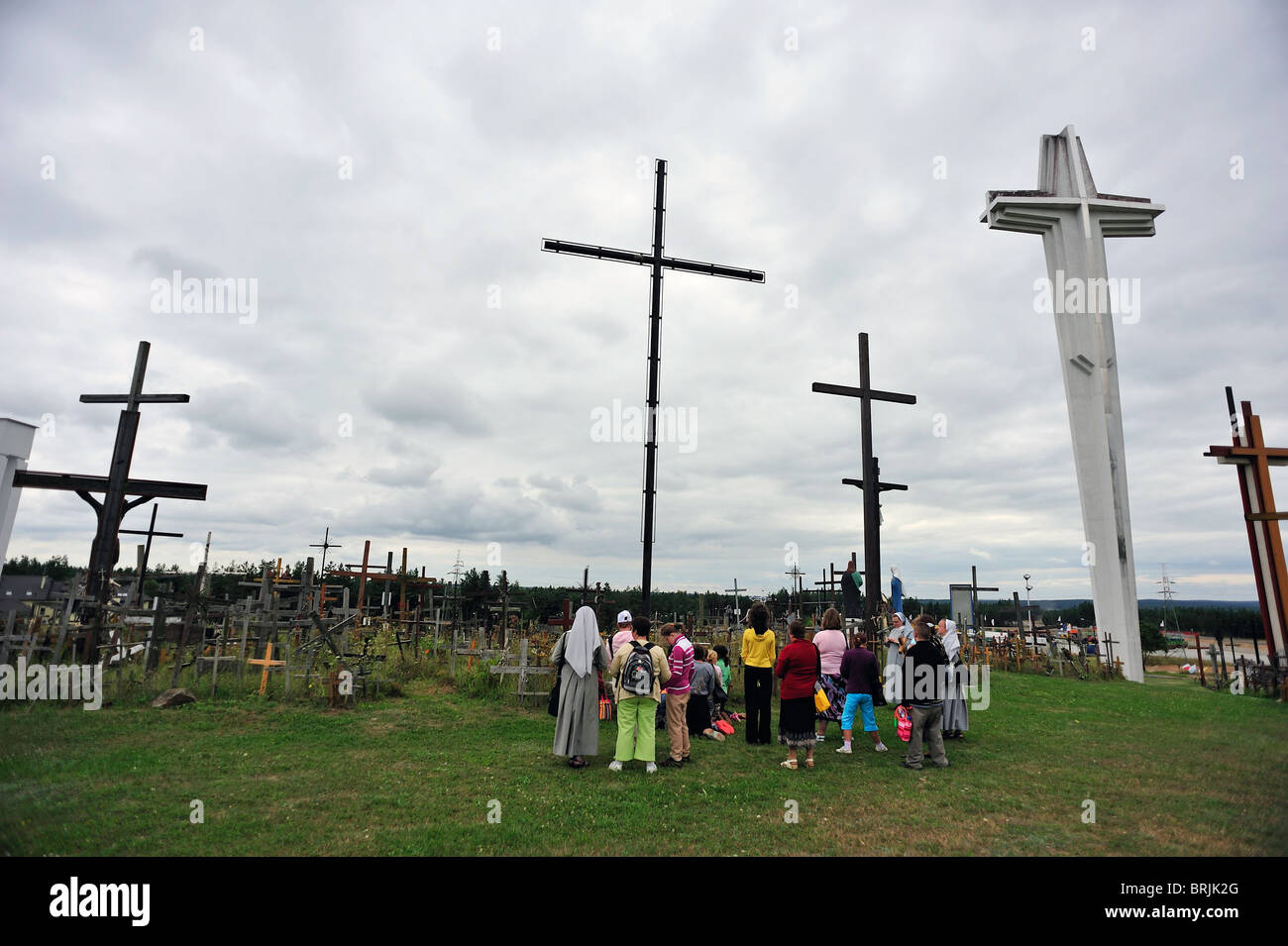 Polen Wasilkowo in der Nähe von Bialystok, Święta Woda (Heiliges Wasser), ein Ort der religiösen Kult Stockfoto