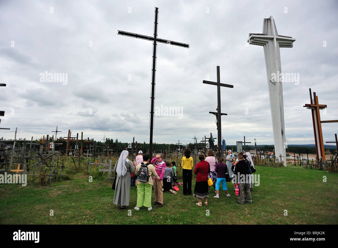 Polen Wasilkowo in der Nähe von Bialystok, Święta Woda (Heiliges Wasser), ein Ort der religiösen Kult Stockfoto