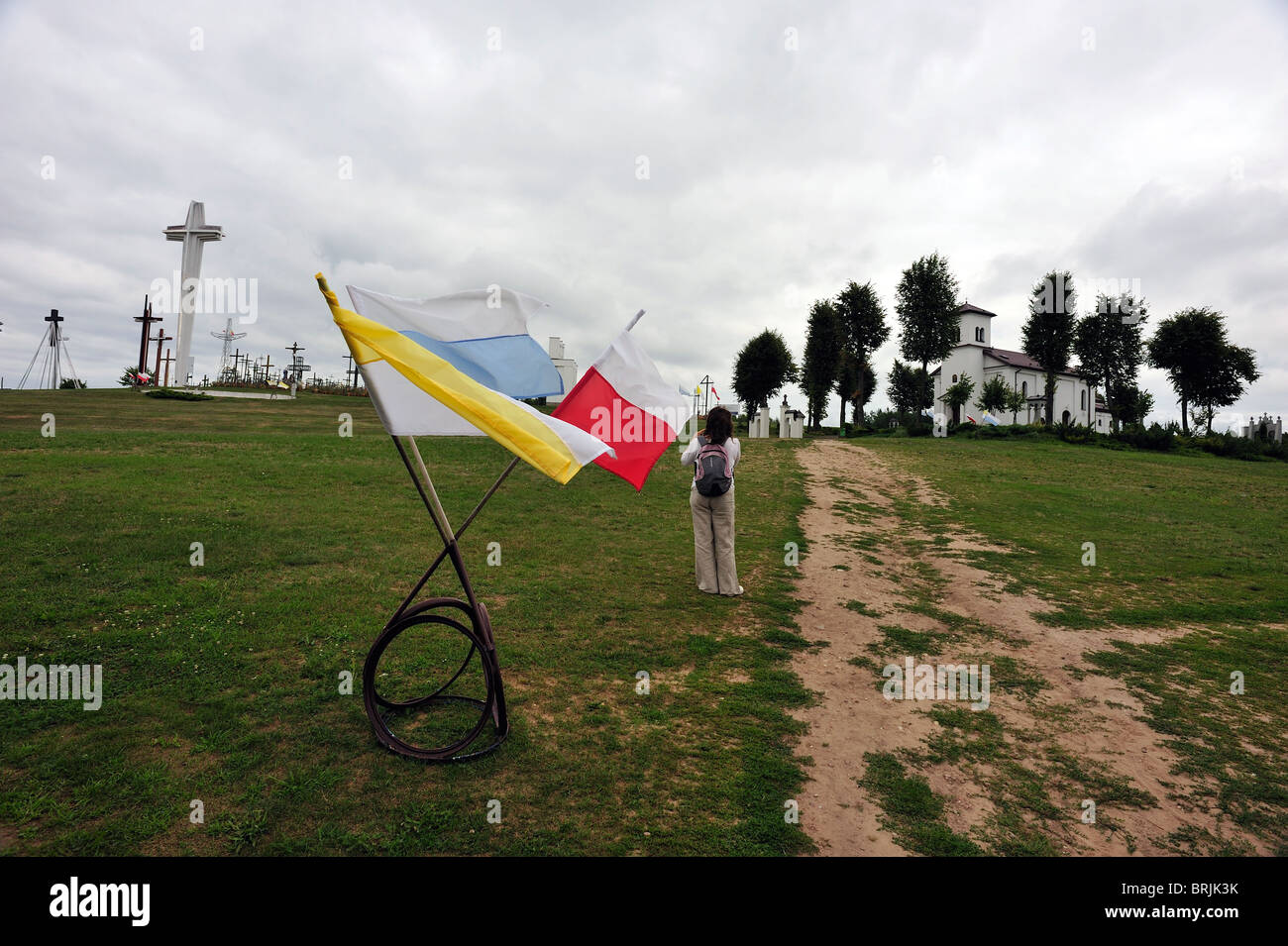 Polen Wasilkowo in der Nähe von Bialystok, Święta Woda (Heiliges Wasser), ein Ort der religiösen Kult Stockfoto