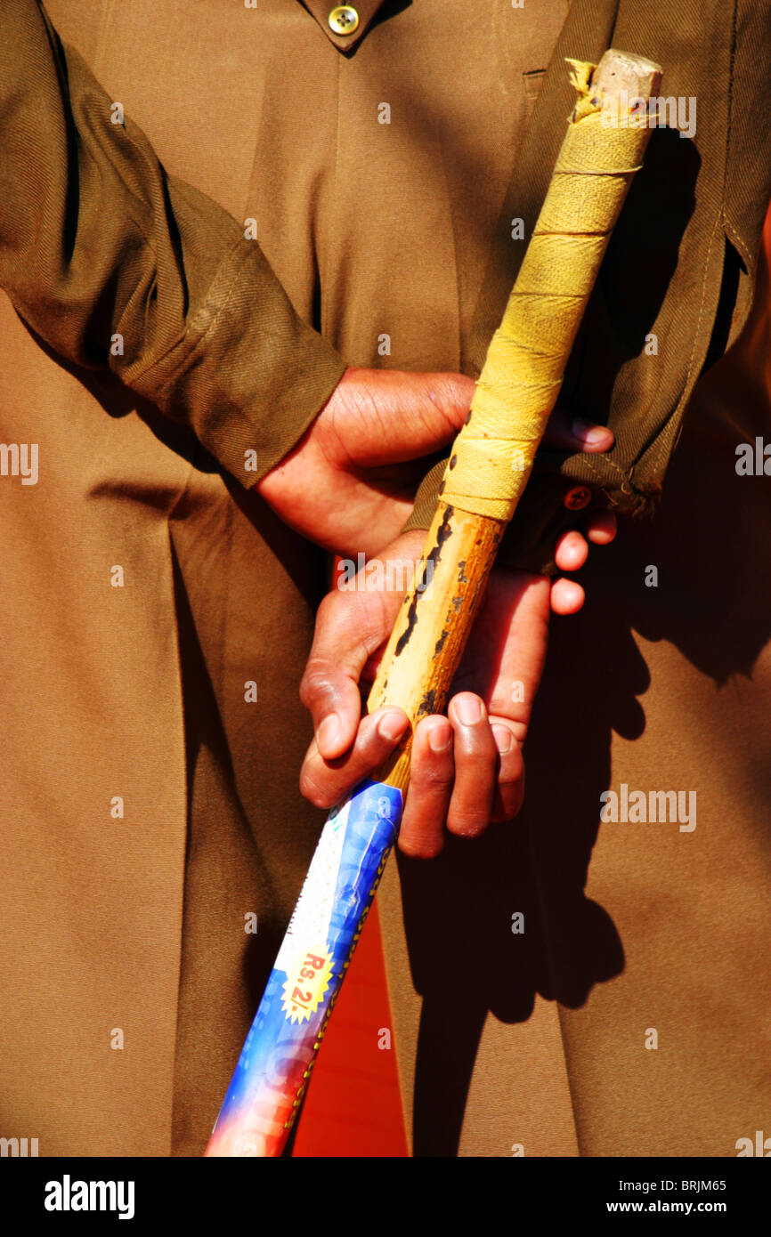 indische Polizisten Stockfoto