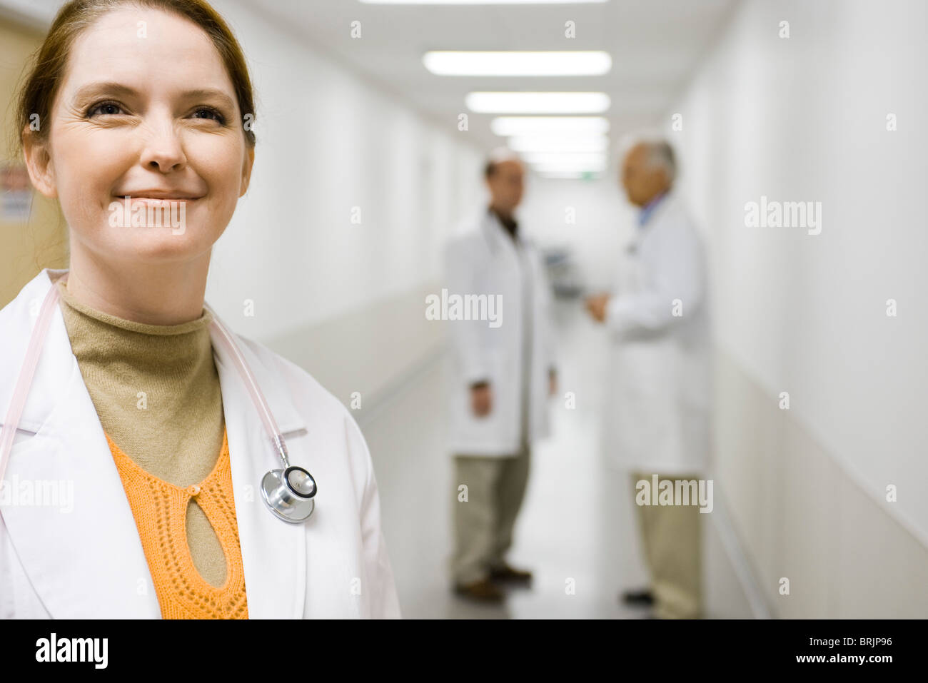 Ärztin, portrait Stockfoto