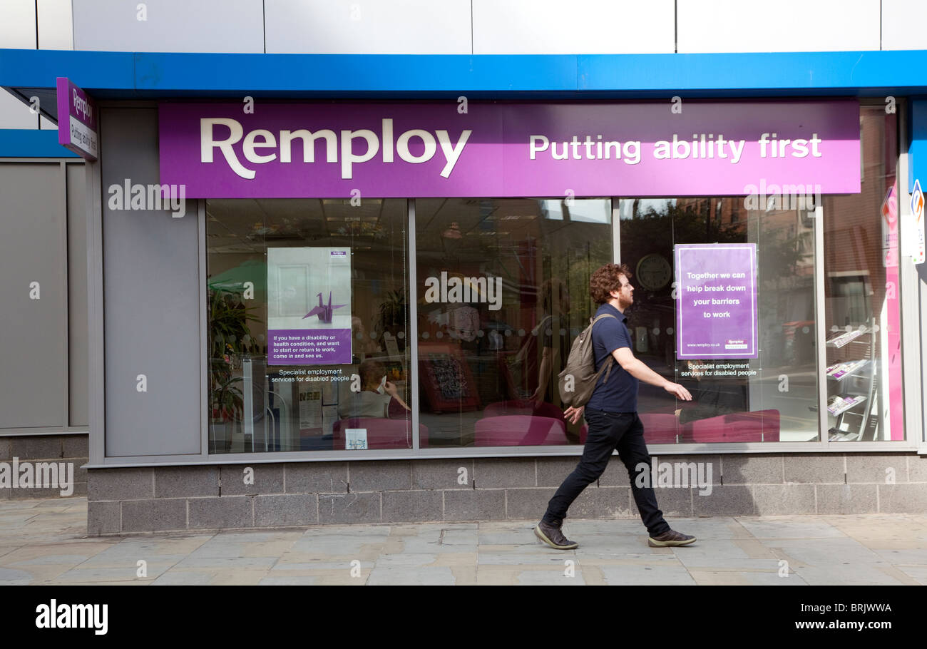 Remploy Agentur für Arbeit für Menschen mit Behinderungen, Southwark, London Stockfoto