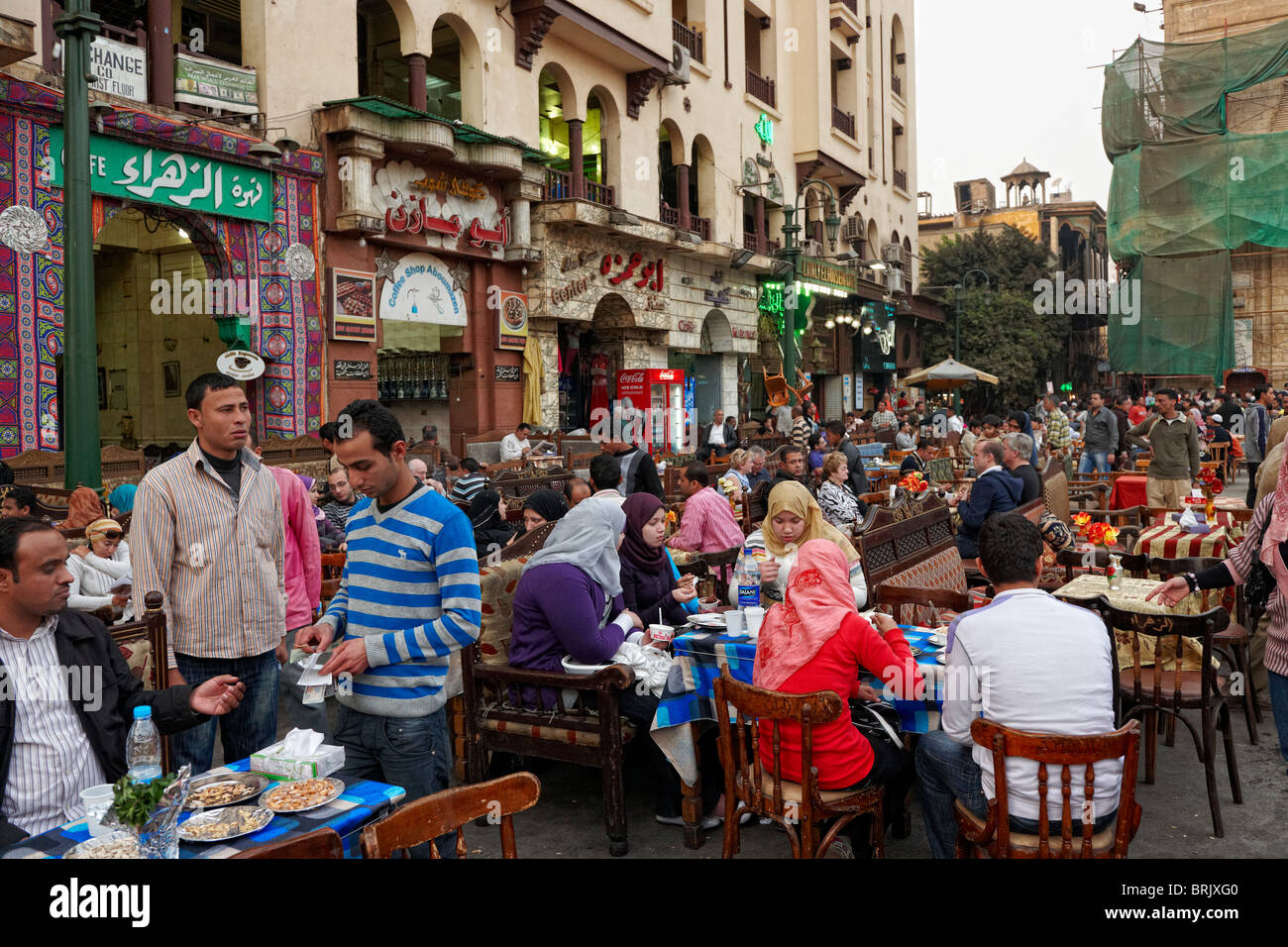 bei Khan al Khalili, Bazar in Kairo, Ägypten, Afrika
