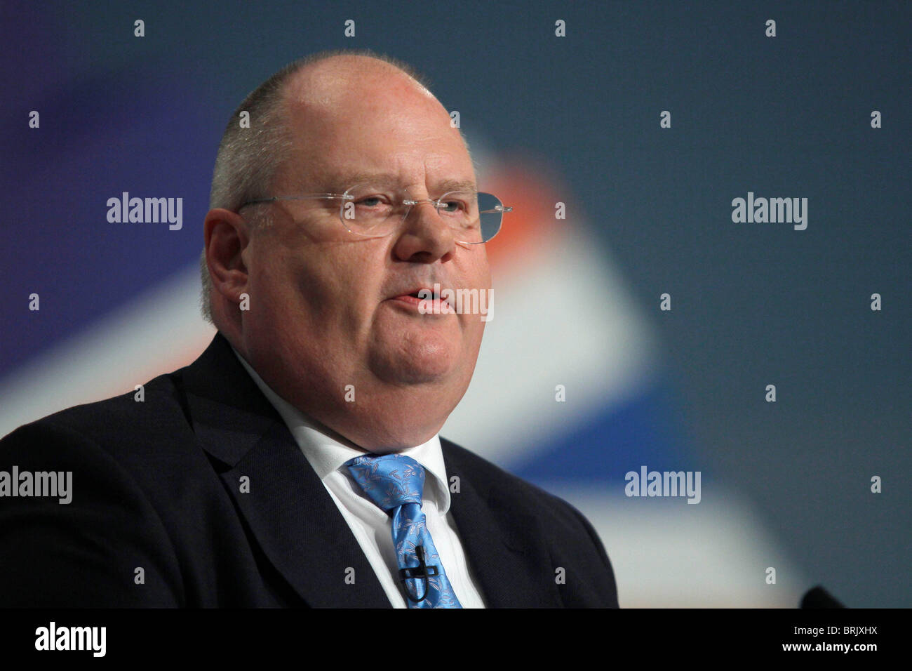 ERIC PICKLES Gemeinschaften Sekretär 3. Oktober 2010 ICC BIRMINGHAM ENGLAND Stockfoto