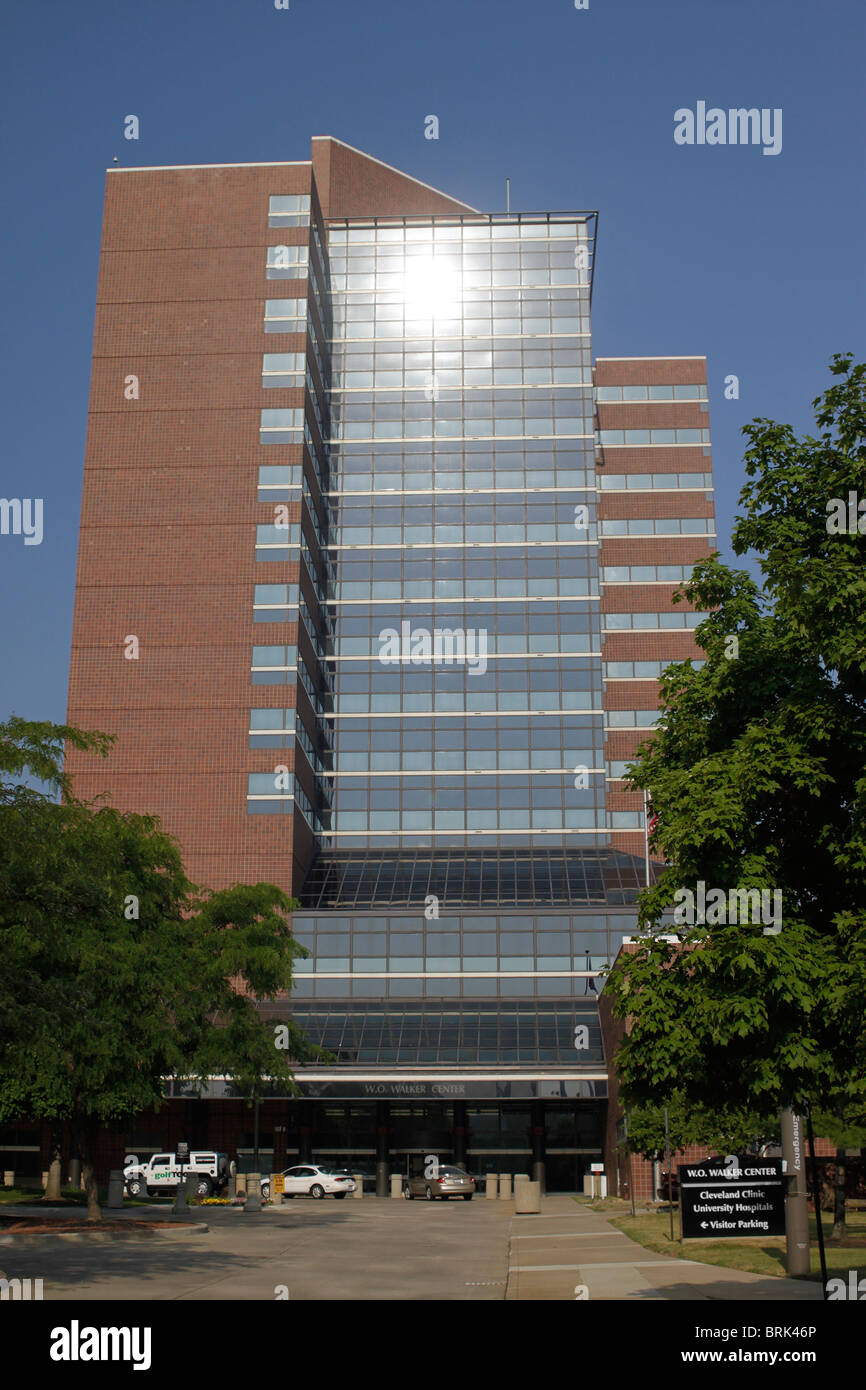 W. O. Walker Center medizinische Bürogebäude an der Cleveland Clinic, Cleveland Ohio Stockfoto