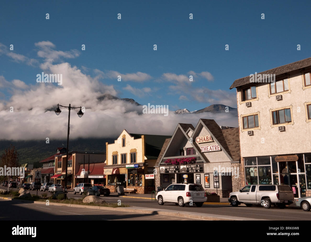Jasper, Alberta, Kanada, September 2010 Stockfoto