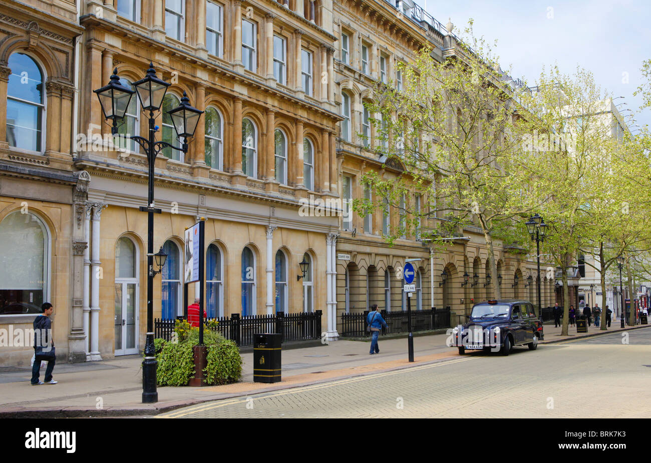 Colmore Reihe, Geschäftsviertel, Birmingham City Centre Stockfoto