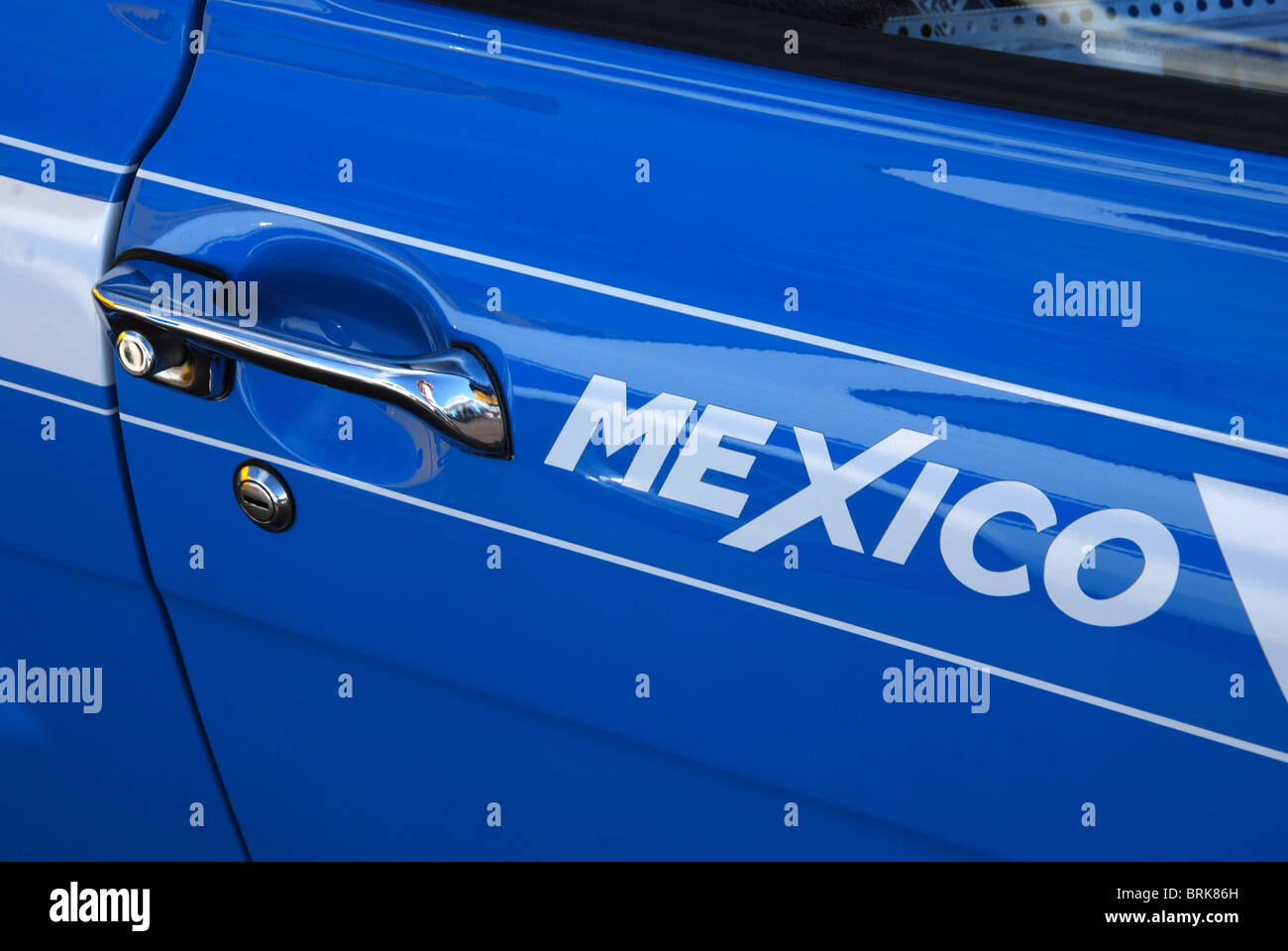 Ford Escort Mexico Mk1-logo Stockfoto