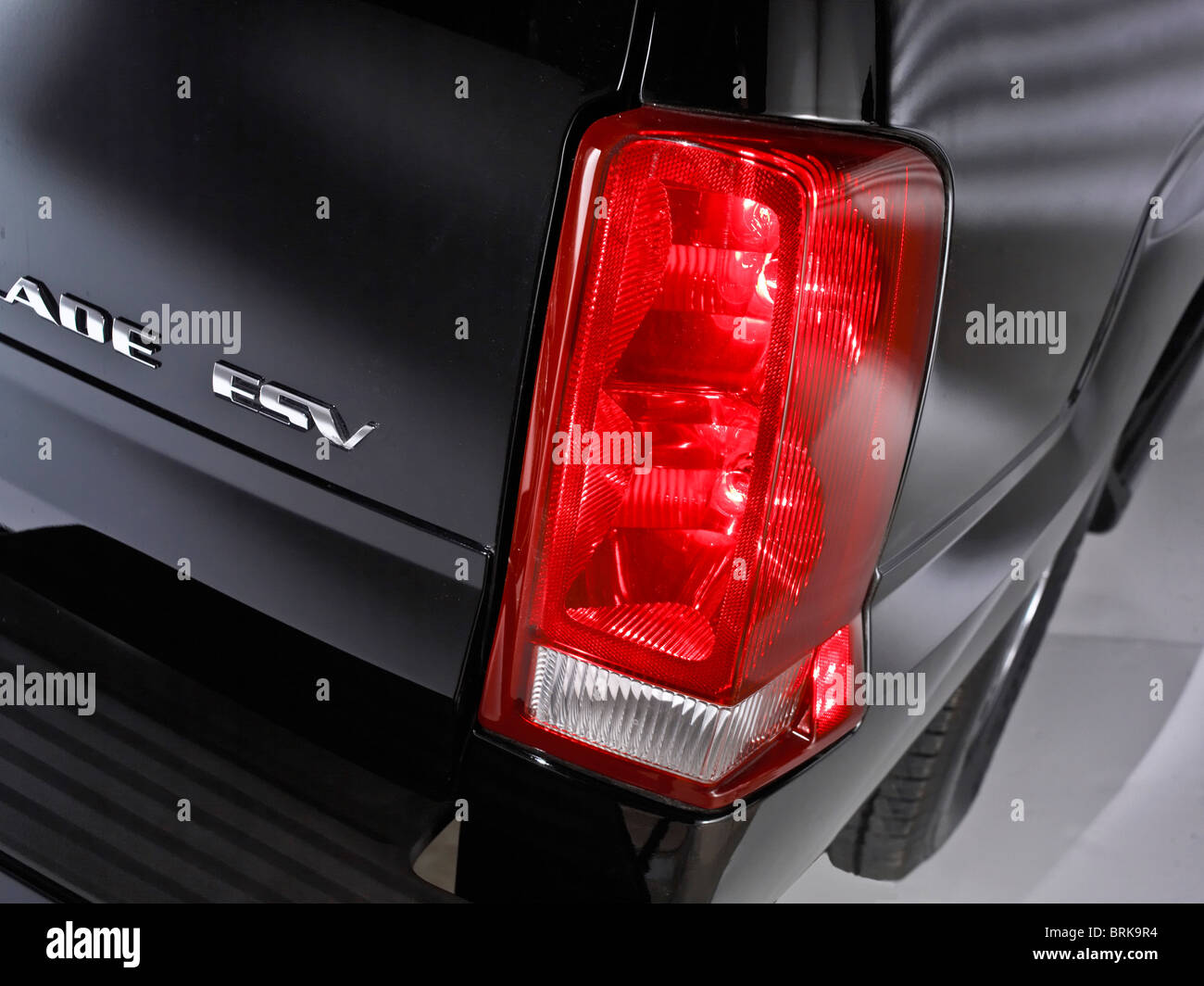 Nahaufnahme Detail Automobil gerichtete Blinker. Stockfoto