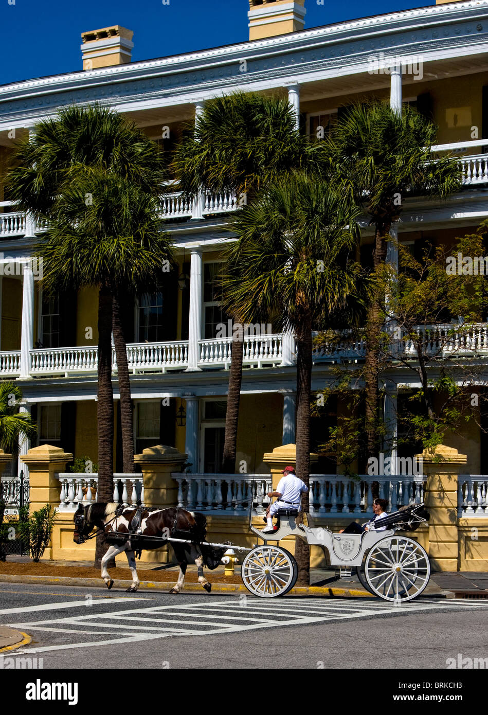 Malerische Altstadt von Charleston, South Carolina Stockfoto