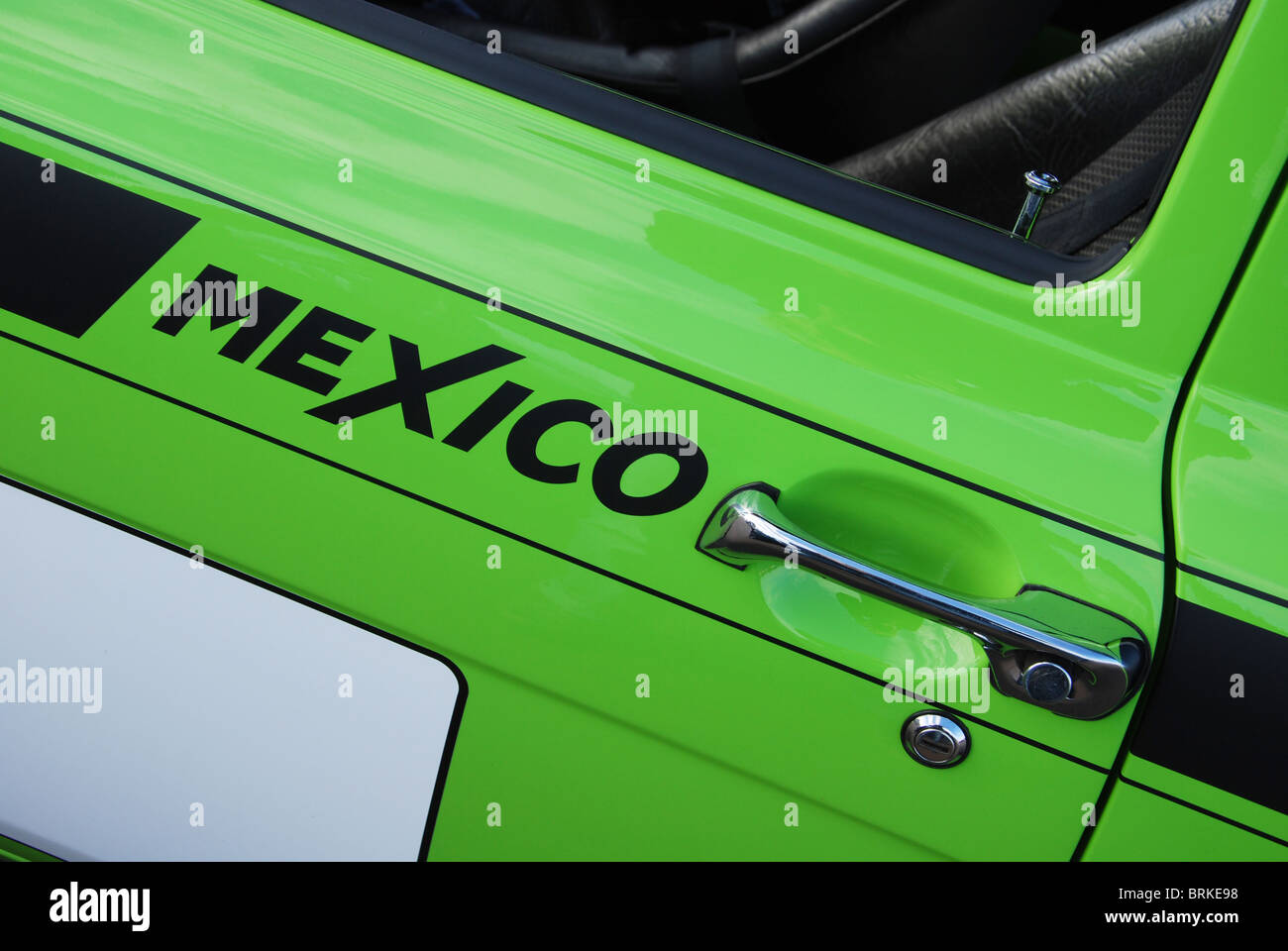 Ford Escort Mexico Mk1-logo Stockfoto