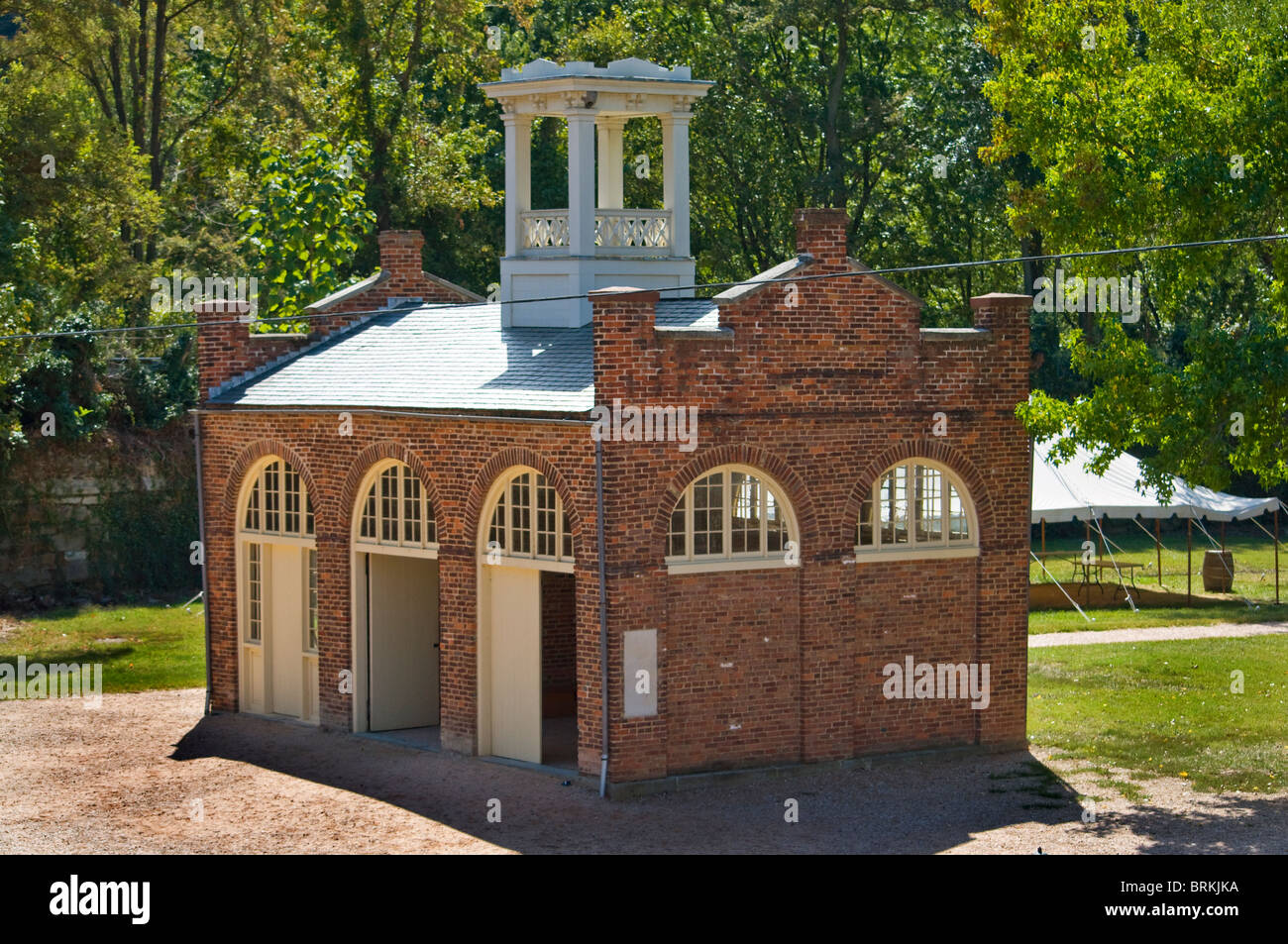 John Brown Fort, Harpers Ferry, West Virginia Stockfoto