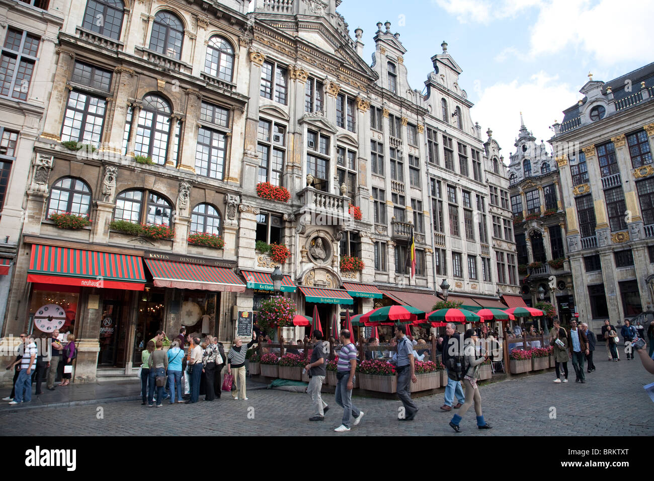 La Chaloupe d ' or Grote Markt Brüssel Bruxelles Belgien Stockfoto