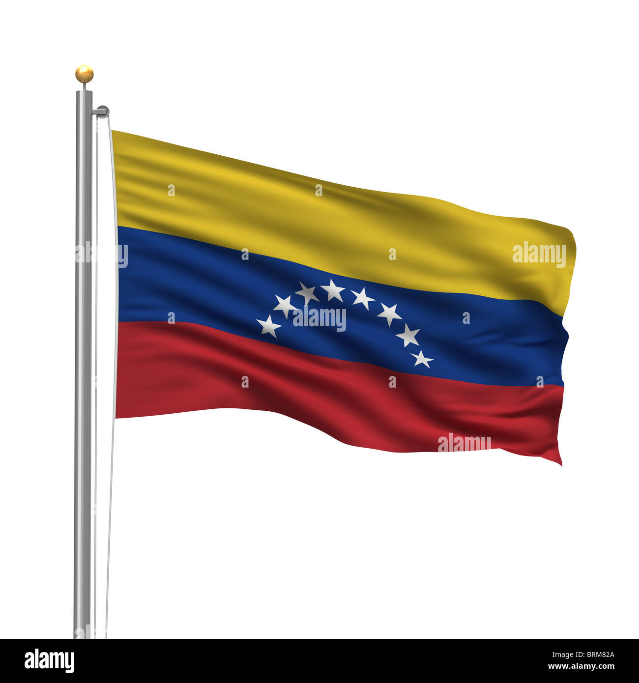 Flagge Venezuela Stockfoto