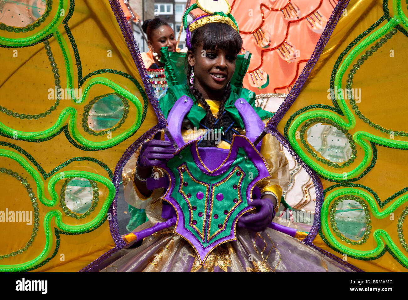 Notting Hill Carnival 2010, London, England (das größte Europas) Stockfoto