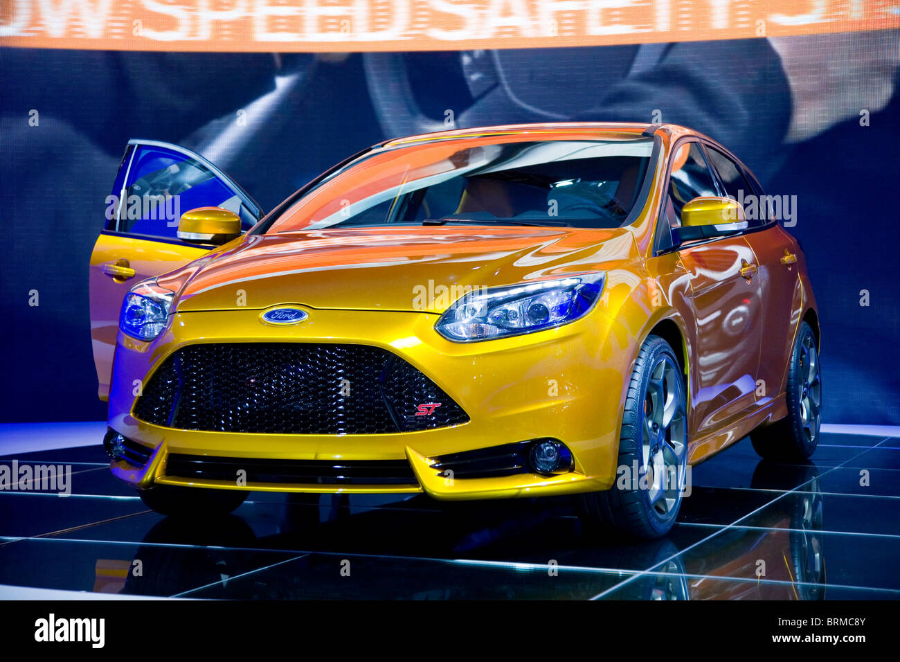 Paris motor Show 2010 und den Ford Focus ST Stockfoto