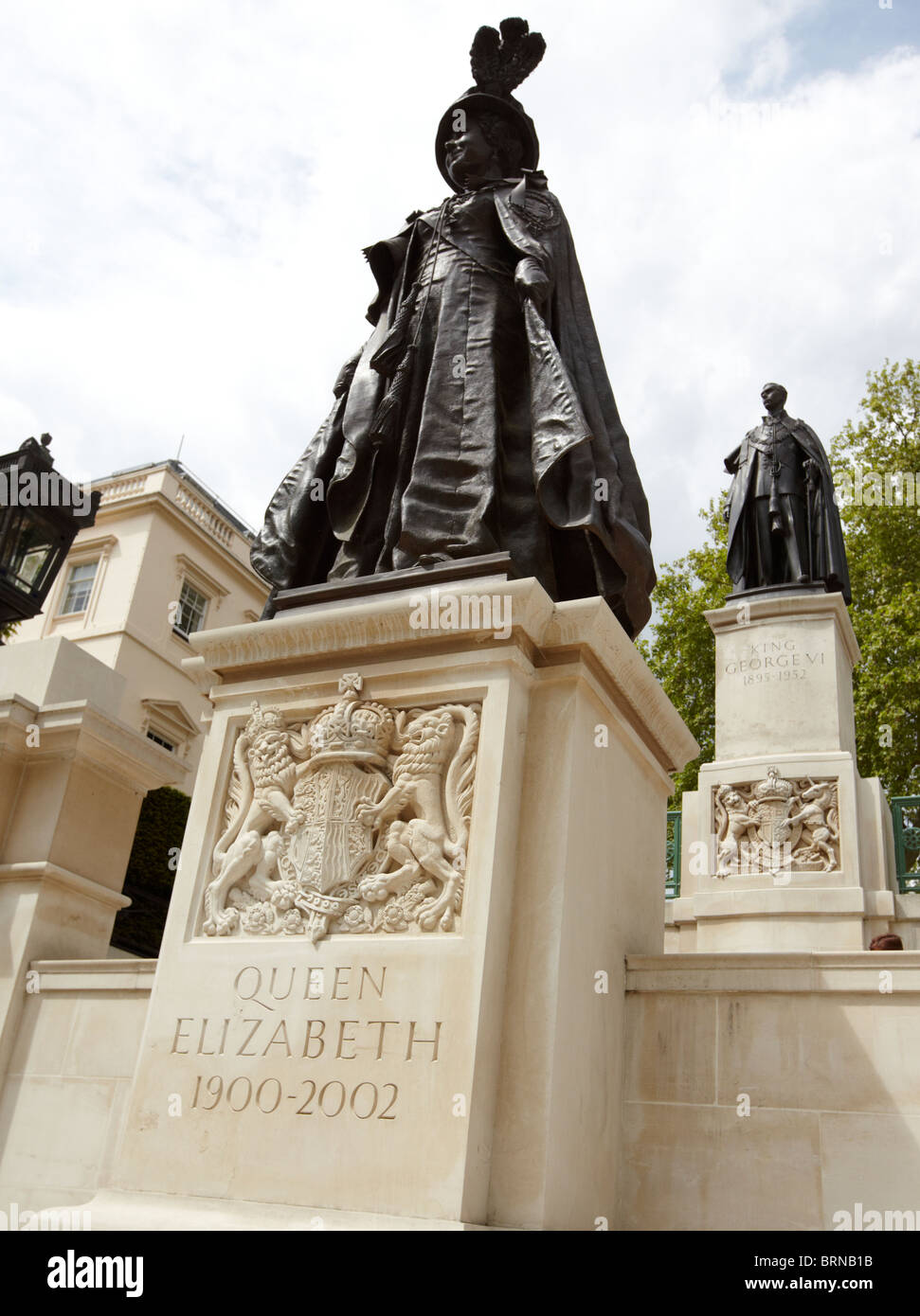 Königin Elizabeth, die Königinmutter Memorial Mall London UK-Europa Stockfoto