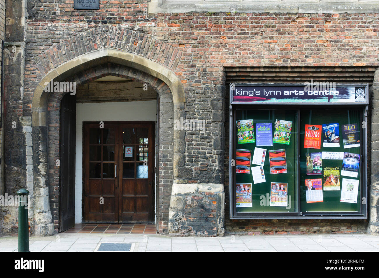 Kings Lynn Art Centre in der mittelalterlichen St George Guildhall Stockfoto