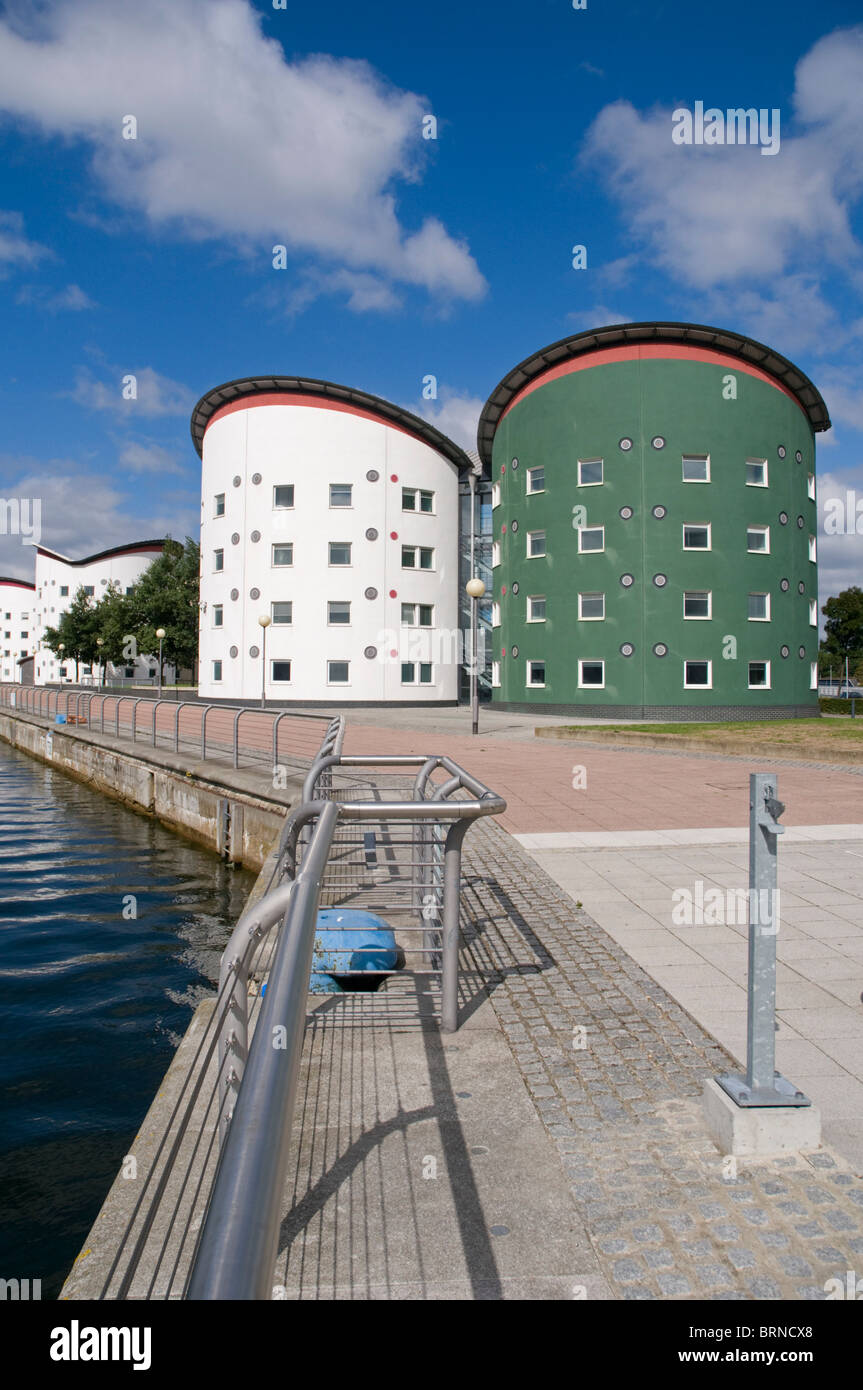 University Of East London Uel Hallen Des Wohnsitzes Docklands Campus Royal Docks Beckton E16 London England Uk Stockfotografie Alamy