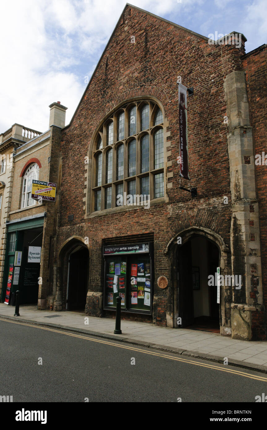 Kings Lynn Art Centre in der mittelalterlichen St George Guildhall Stockfoto