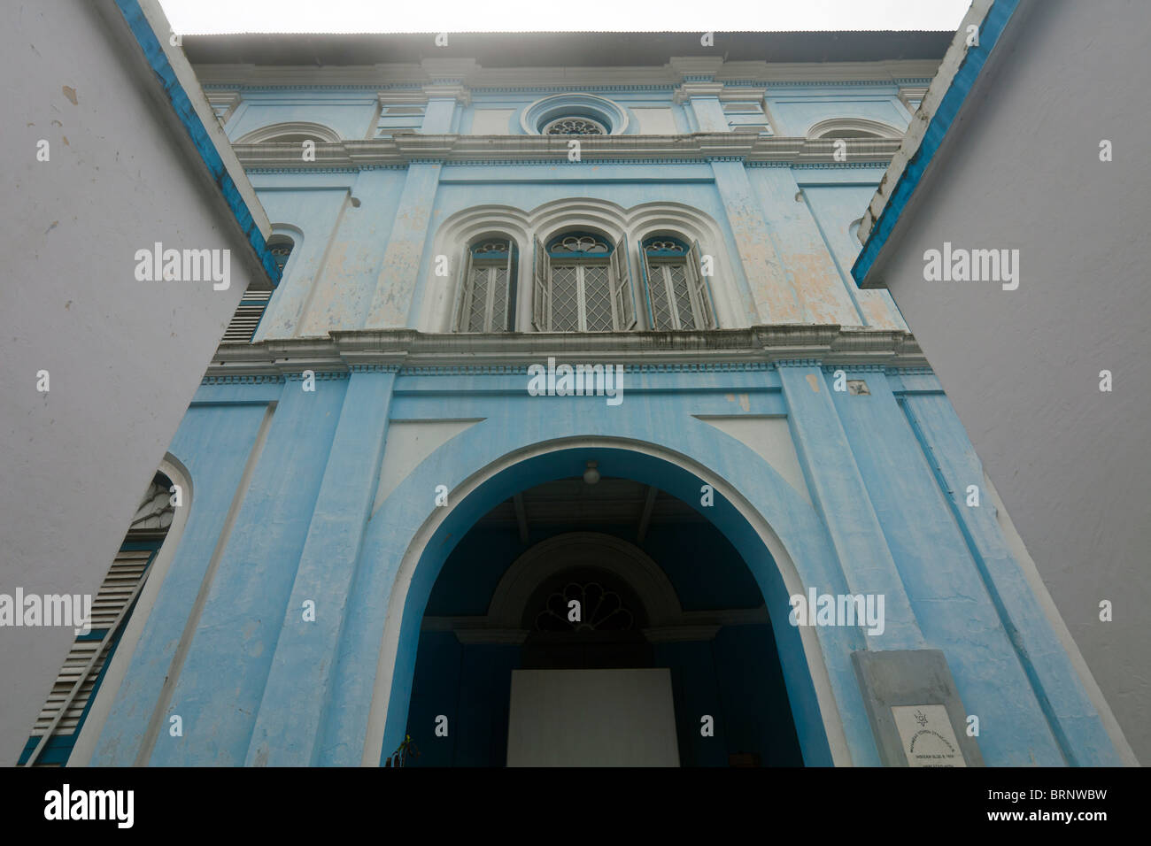 Musmeah yeshua synagogue myanmar burma Fotos und Bildmaterial in