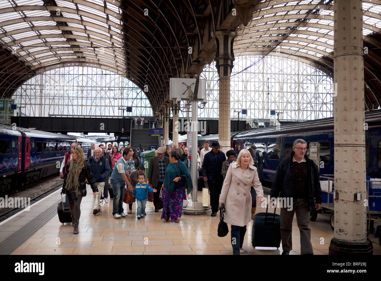 Bahnhof Paddington, London. Stockfoto