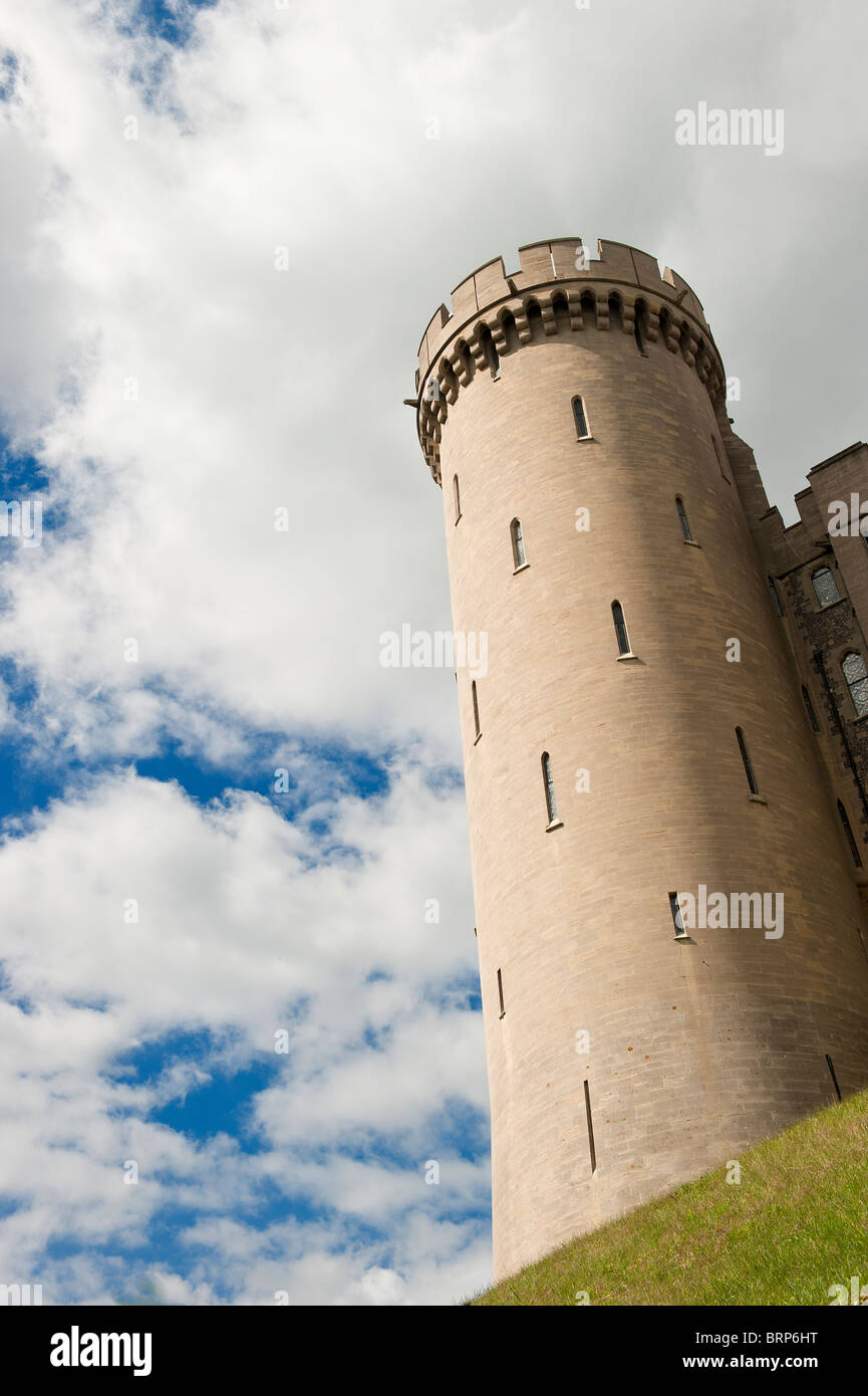 Arundel Castle in West Sussex Stockfoto