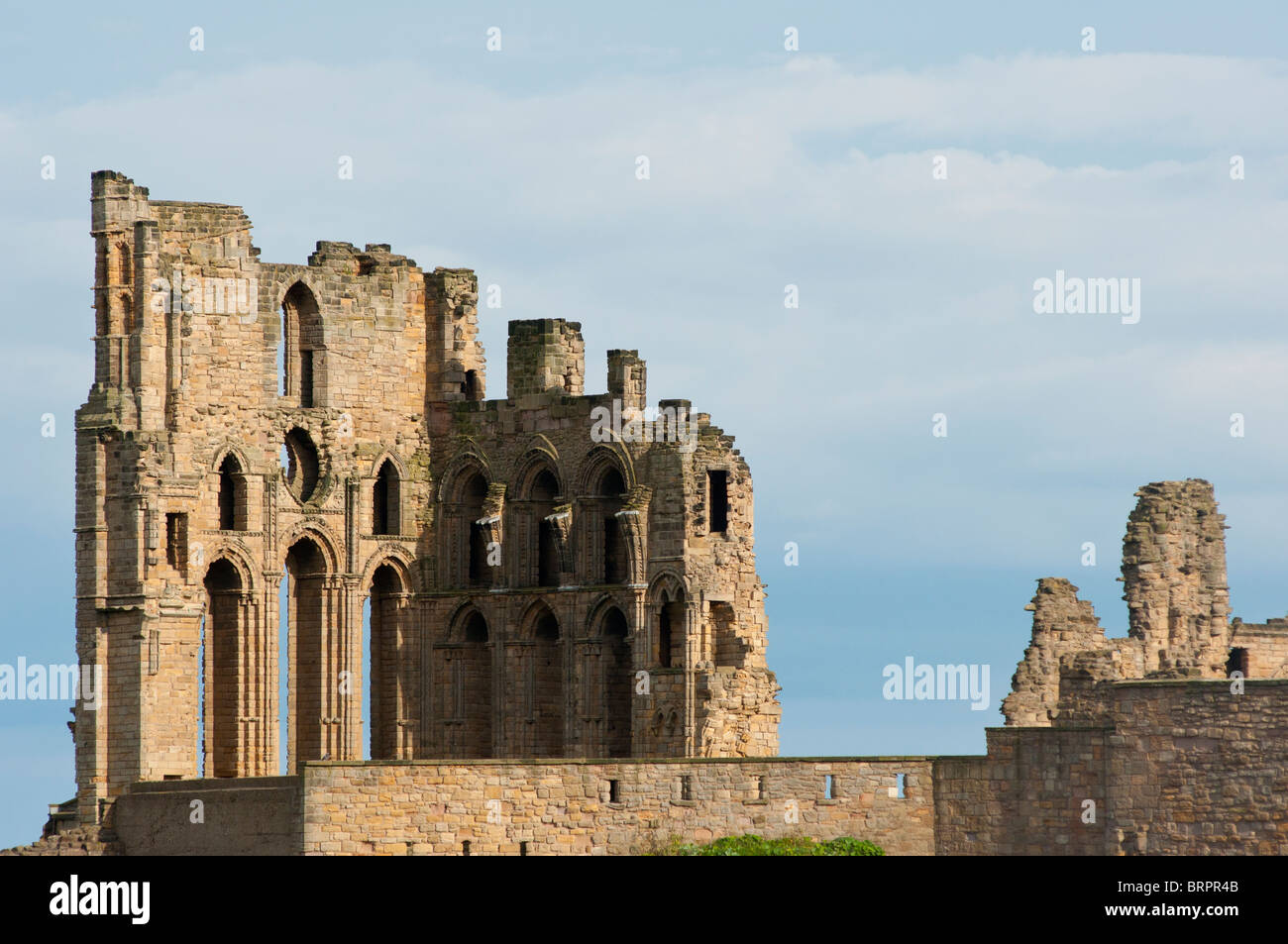 Tynemouth Priory, Tyne und Wear, Großbritannien Stockfoto