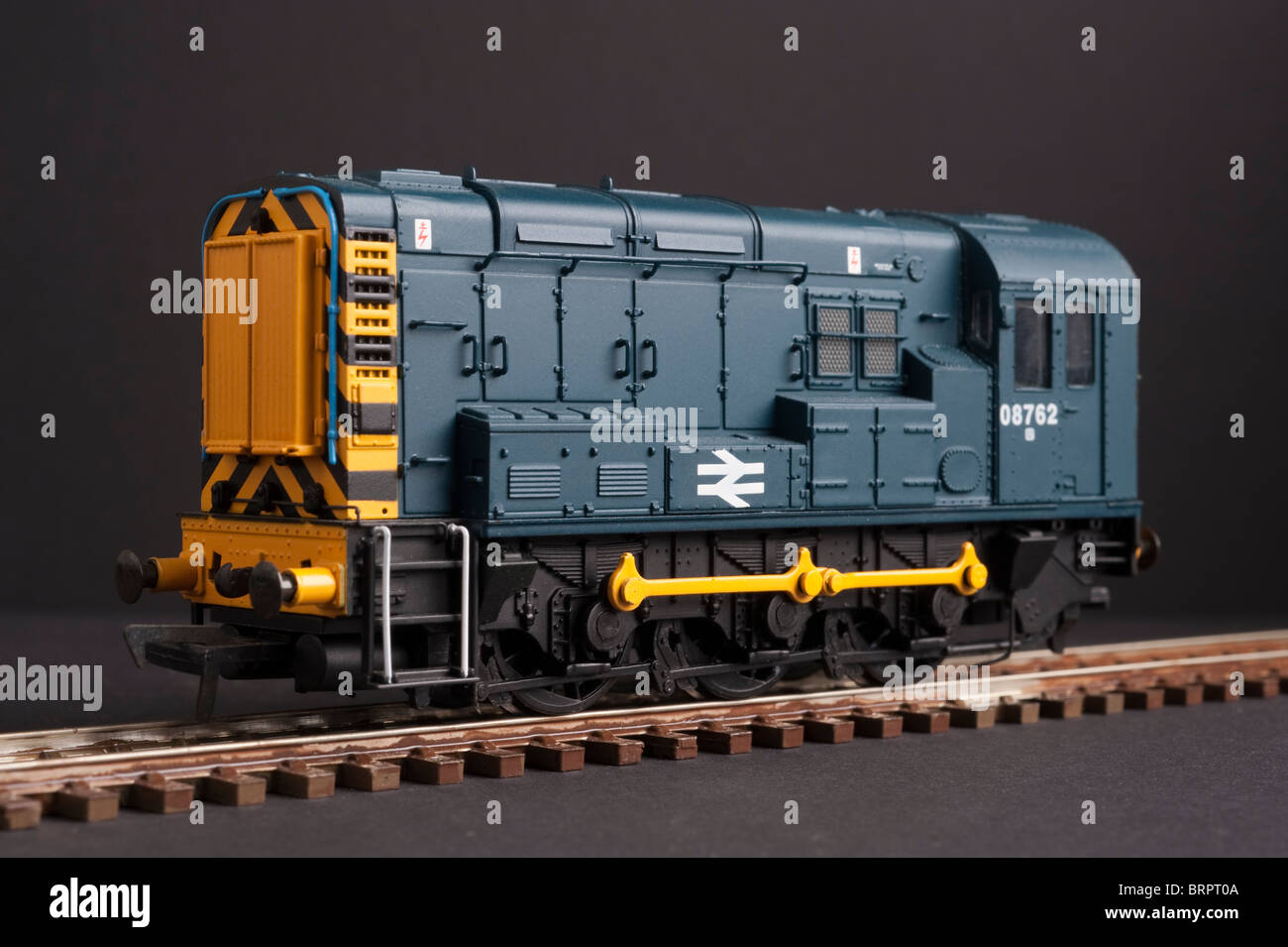 Klasse 08 Diesellok BR blau Lackierung Stockfoto