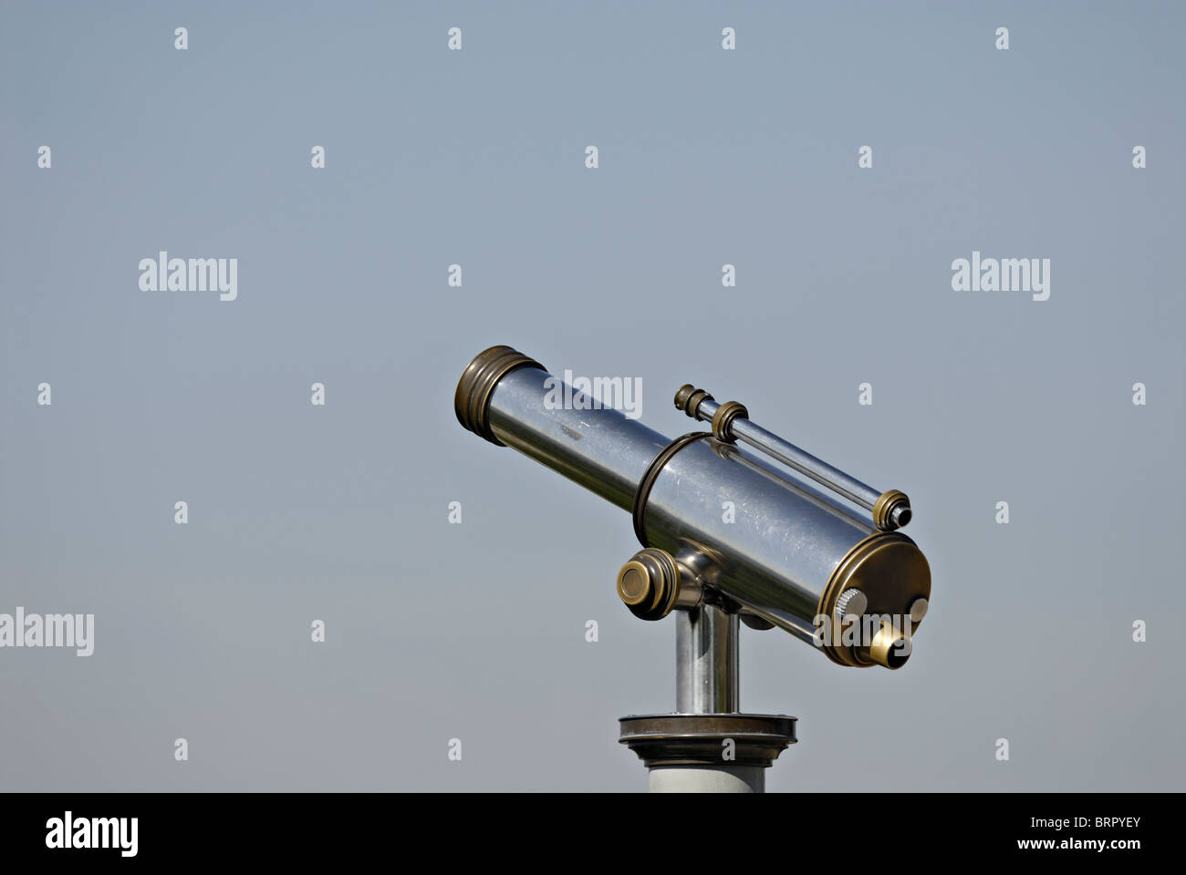 Public-Viewing-Teleskop Stockfoto