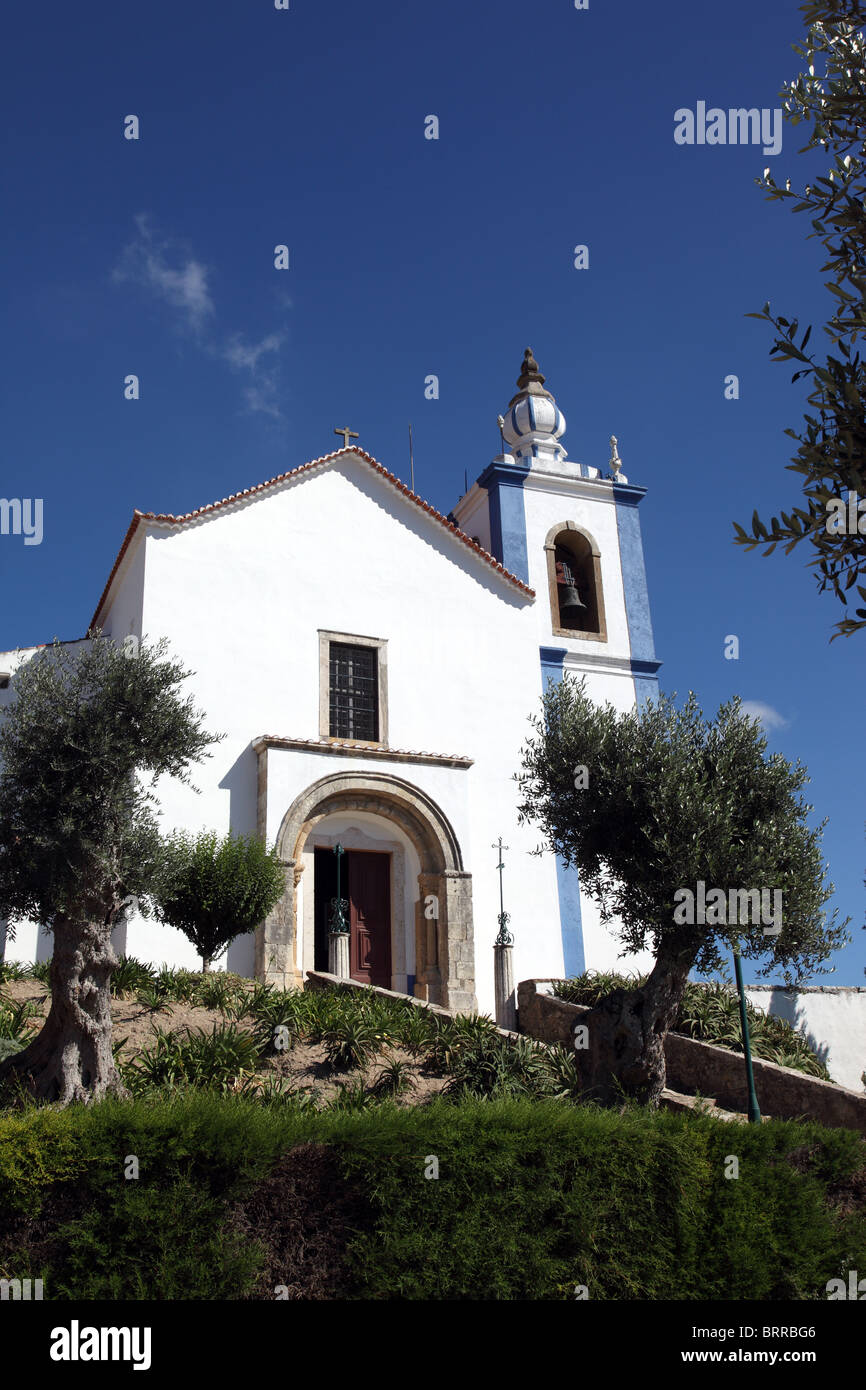 Santo Maria do Castelo Kirche, Torres Vedras, Portugal Stockfoto