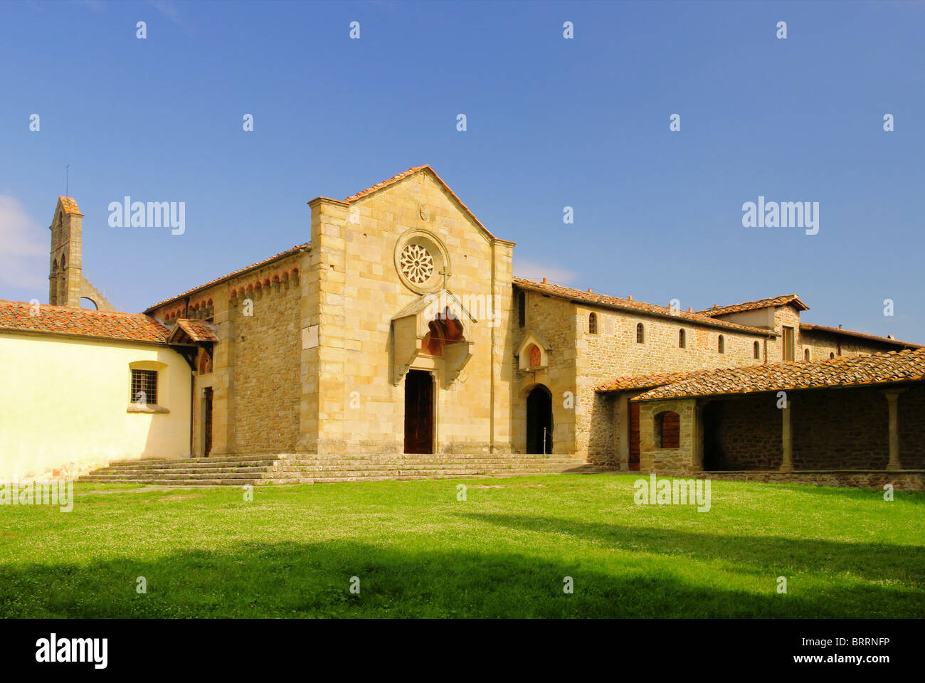 Fiesole Convento di San Francesco 02 Stockfoto