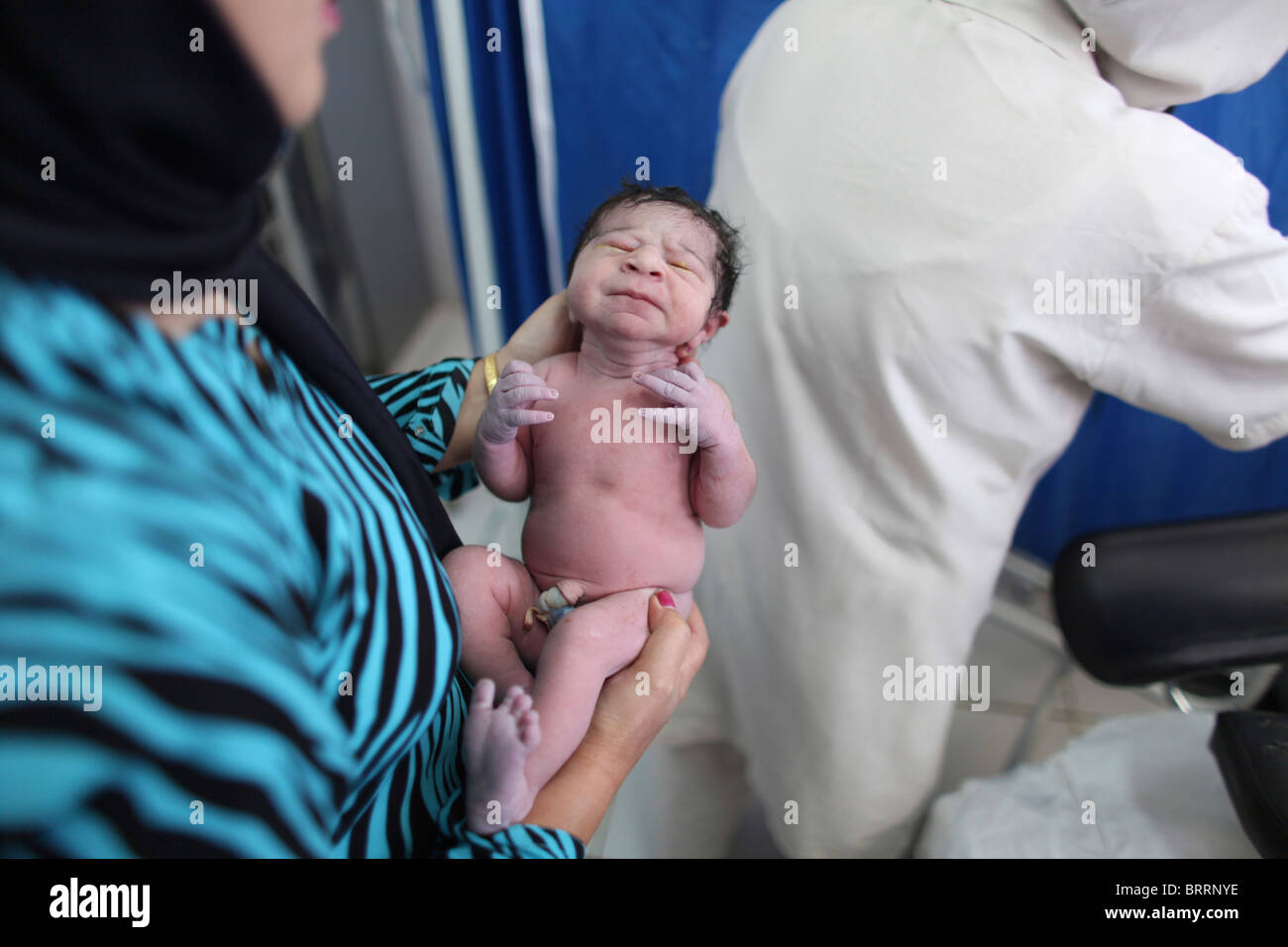 Afghanische Neugeborenen Stockfoto