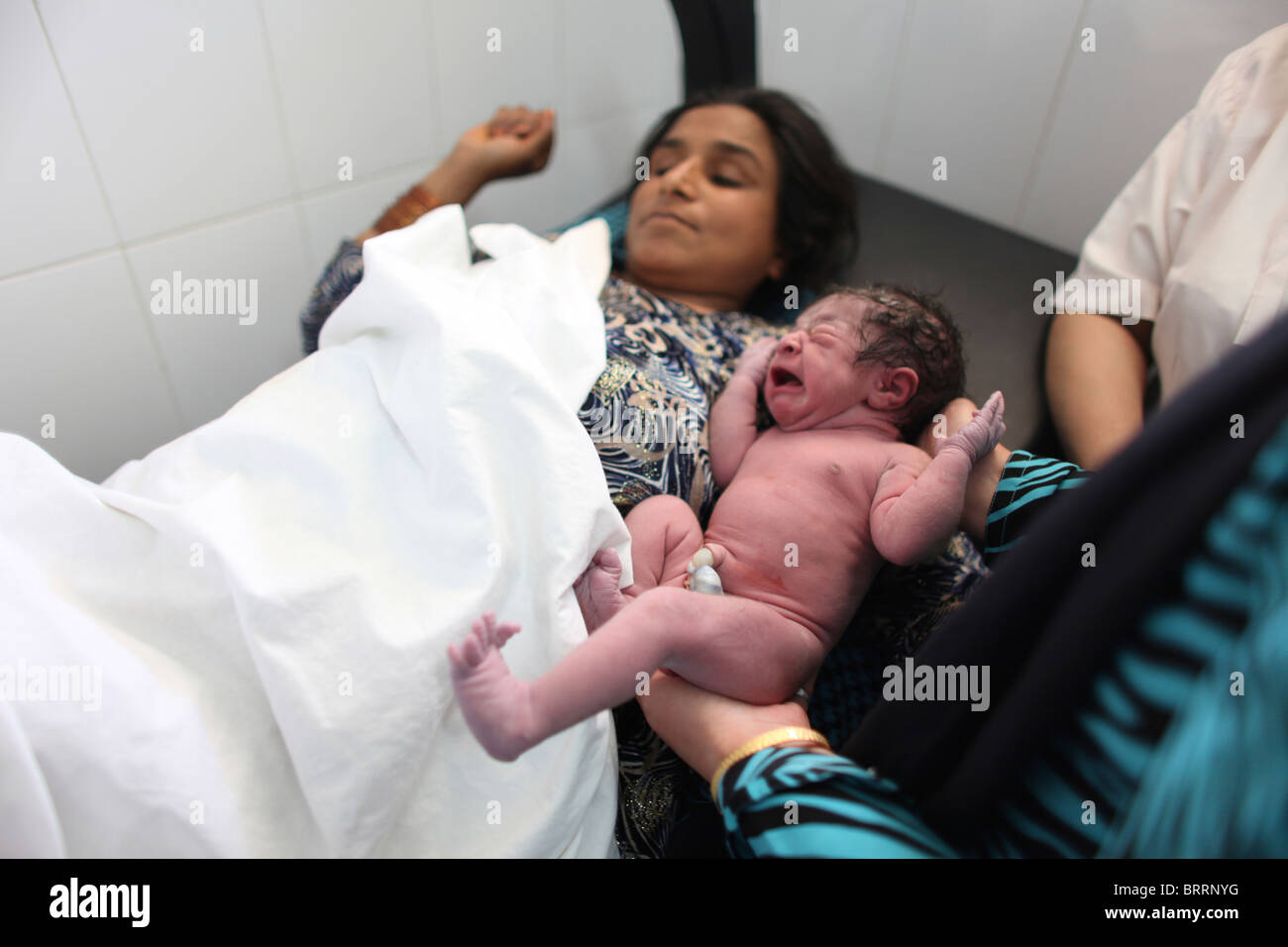 Afghanische Neugeborenen Stockfoto