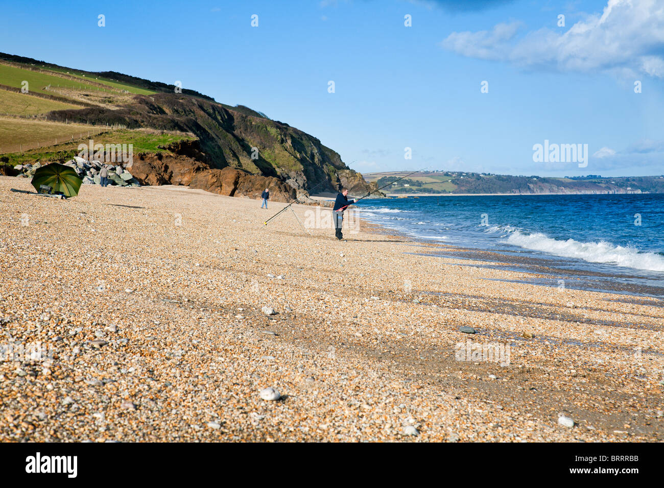 North Hallsands Beach, South Devon, England, Großbritannien Stockfoto