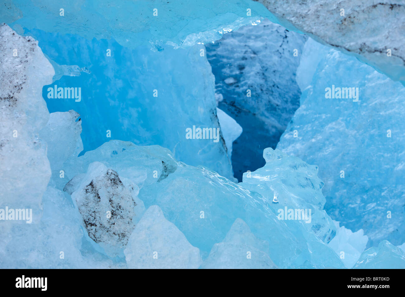 Engabreen, Svartisen-Gletscher, Meloy, Nordland, Norwegen, Europa Stockfoto