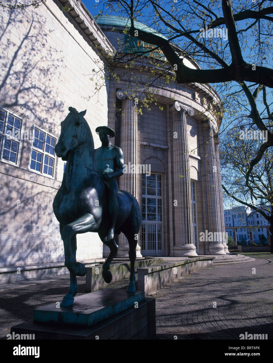 Kunsthalle, Kunstmuseum, Hamburg, Deutschland Stockfoto