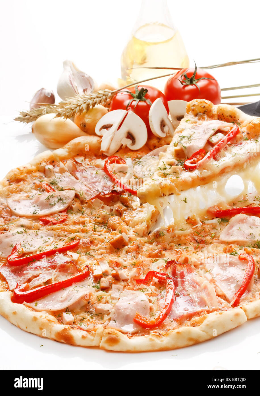 Italienische pizza Stockfoto