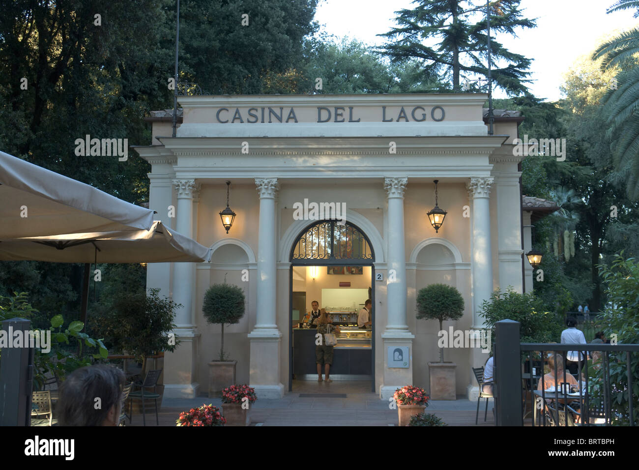 Casina del Lago, Villa Borghese, Rom Stockfoto