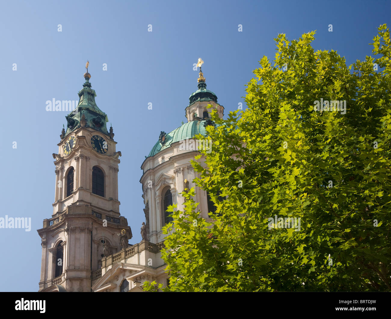 Der Prager Kirchen Stockfoto