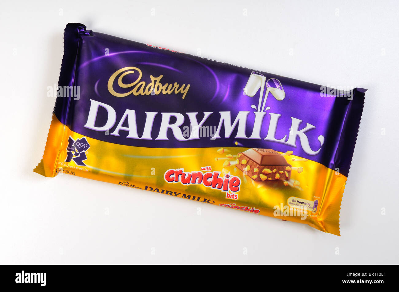 Cadbury Schokoriegel '' Milch ''. Stockfoto