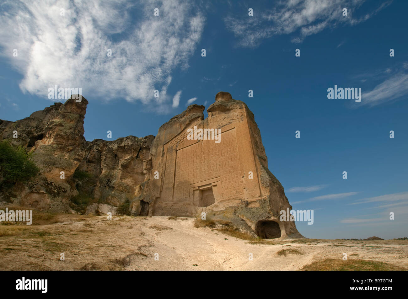 Yazilikaya Open Air Temple(Midas Monument), Kult der Mutter Goddess Cybele, antiken Ruinen von Phyrigia, Eskisehir, Türkei Stockfoto