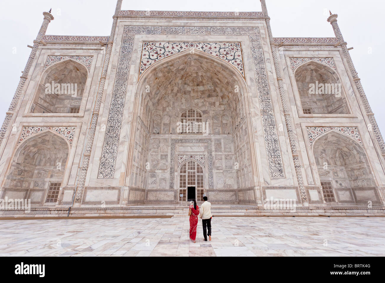 Taj Mahal, Indien Stockfoto
