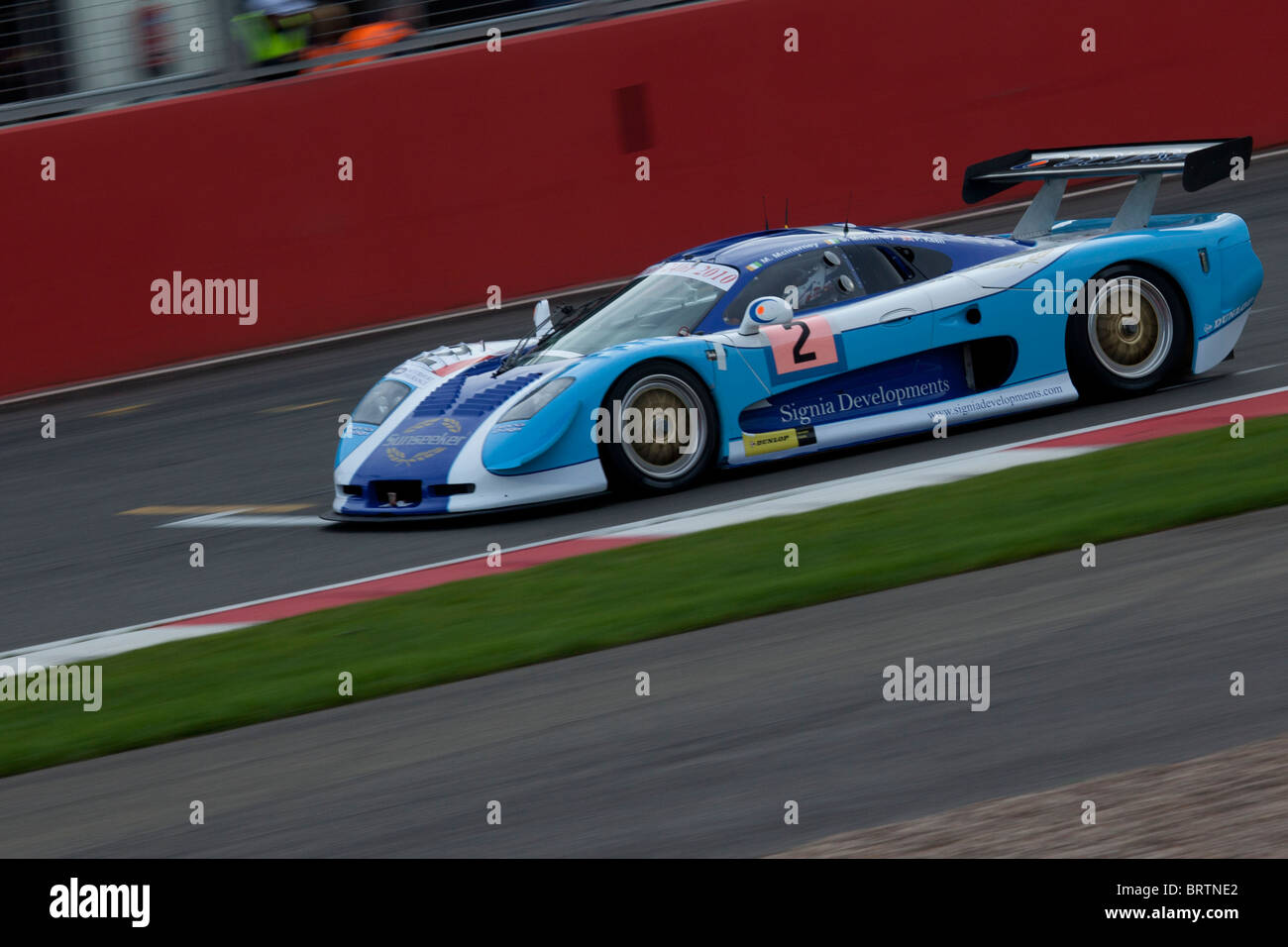 Britcar 24 Stunde, Silverstone 2010 Stockfoto