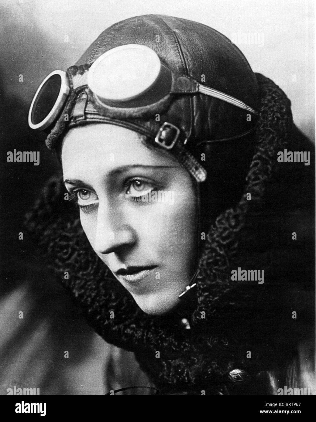 AMY JOHNSON (1903-1941) Pioneering englische Flyer hier um 1930 Stockfoto