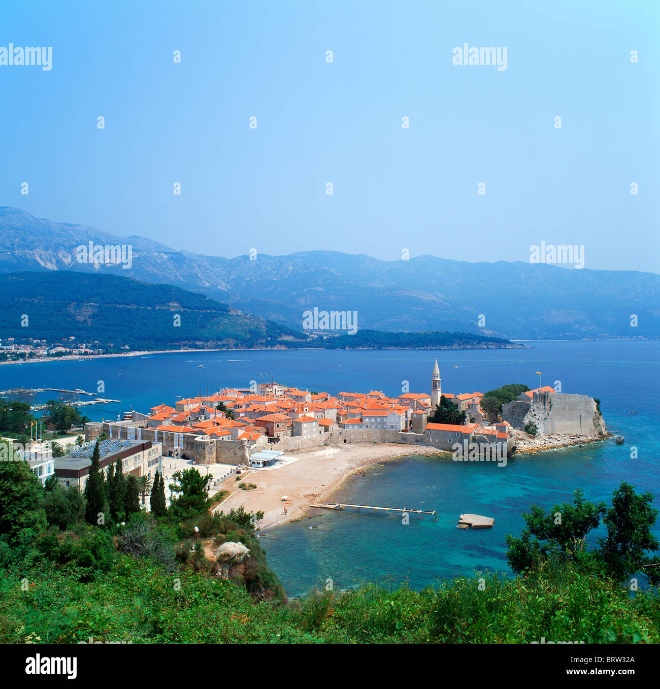 Altstadt, Budva, Montenegro Stockfoto