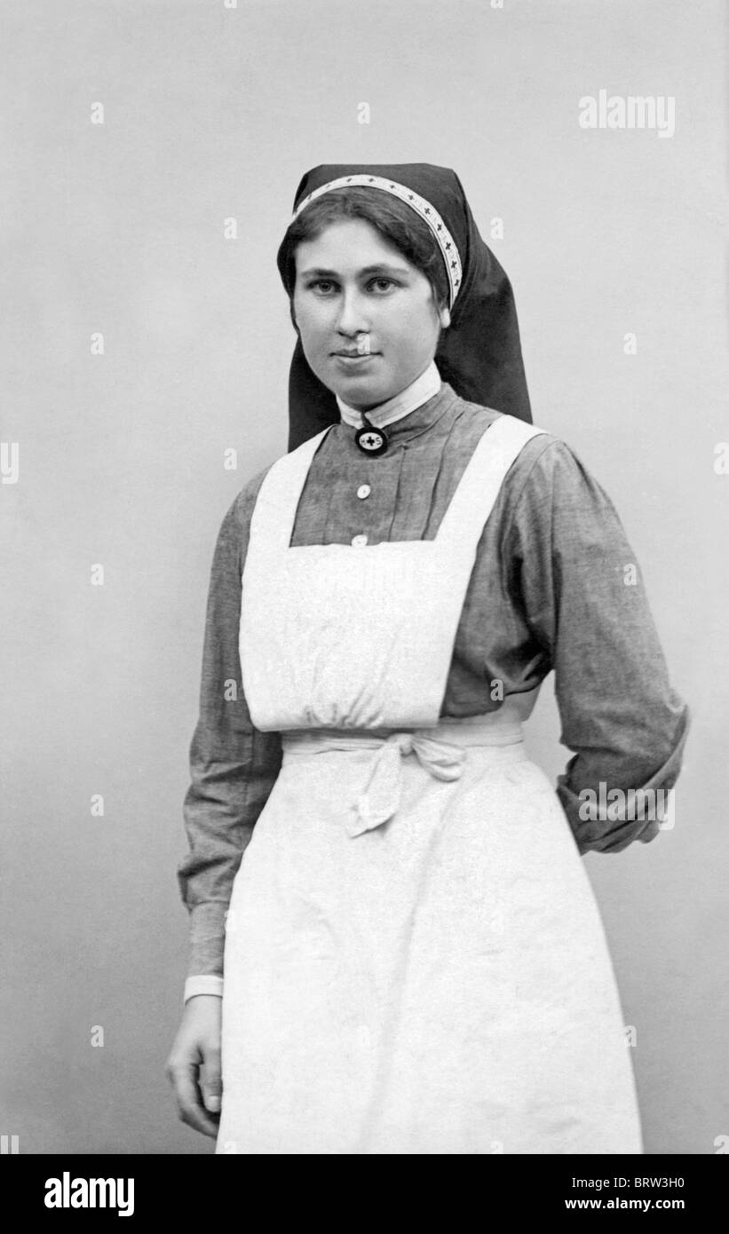 Krankenschwester, historisches Foto, um 1930 Stockfoto
