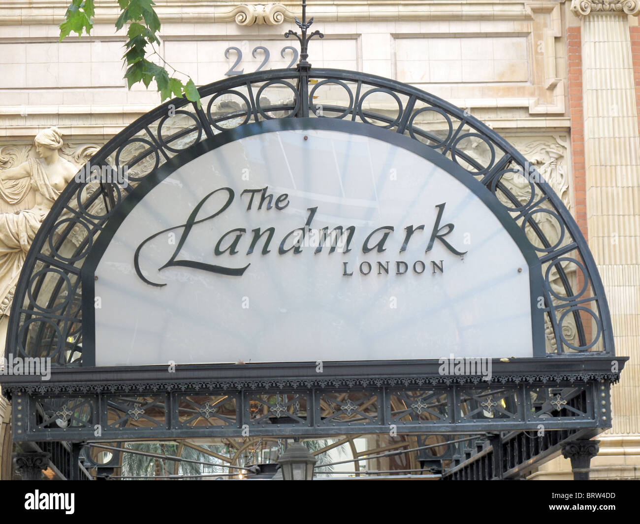 Das Landmark Hotel Marylebone Stockfoto