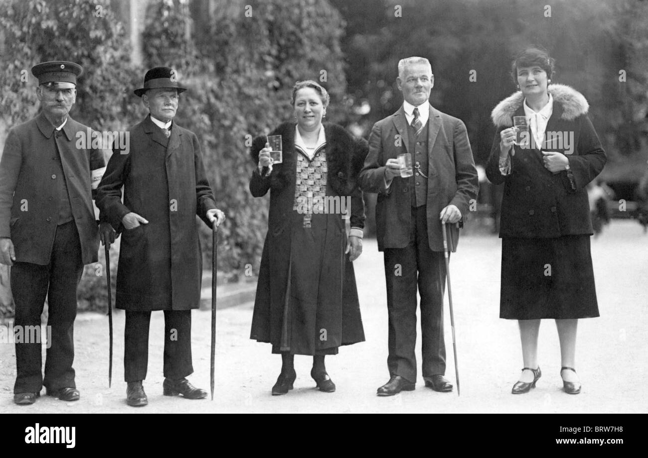 Party, historische Fotos, ca. 1931 Stockfoto