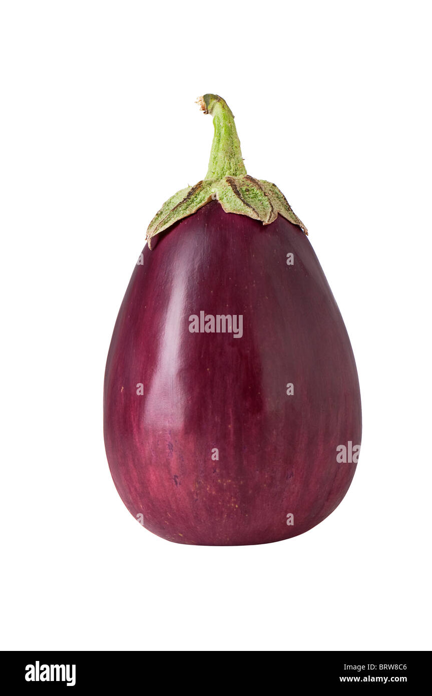 Aubergine Stockfoto
